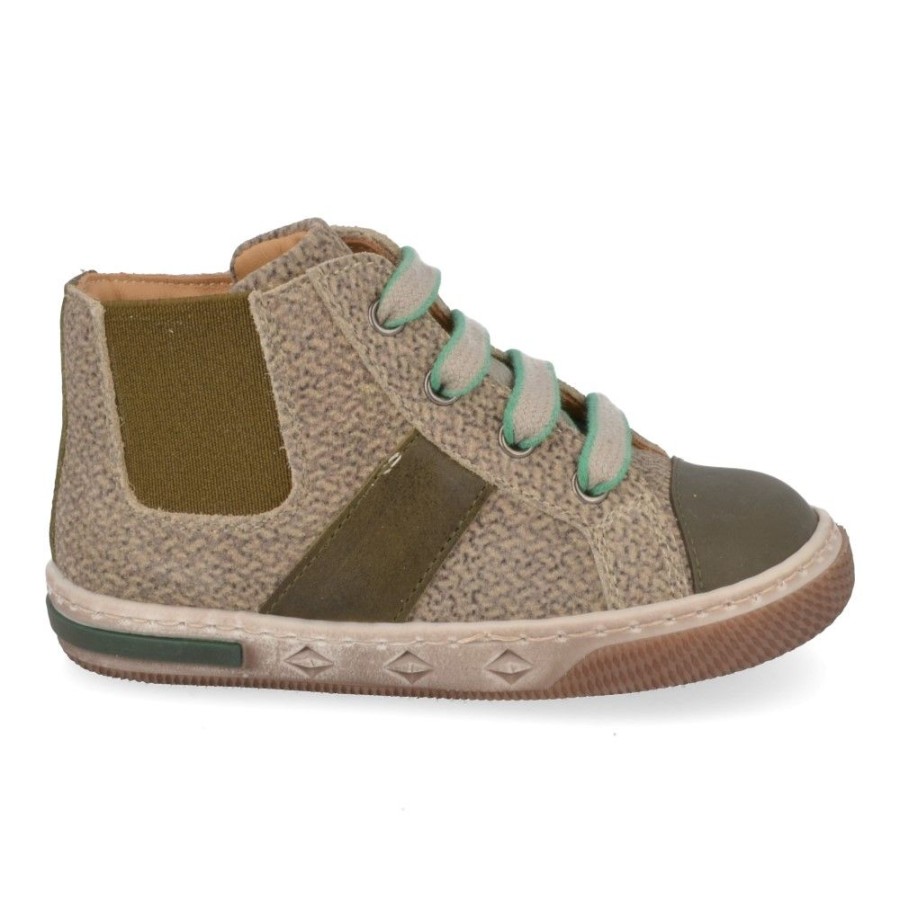 Children'S Shoes For Jongens zecchino d'oro | Zecchino D'Oro Sneakers Khaki Boys (N12-1503) - Junior Steps