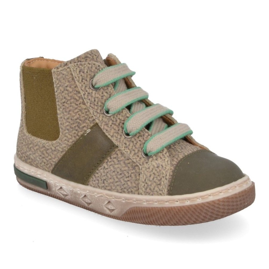 Children'S Shoes For Jongens zecchino d'oro | Zecchino D'Oro Sneakers Khaki Boys (N12-1503) - Junior Steps