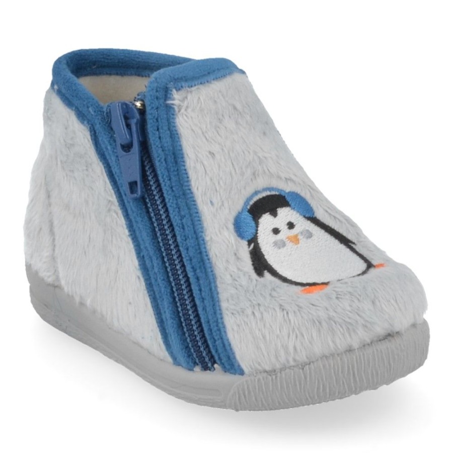 Children'S Shoes For Jongens bellamy | Bellamy Slippers Grey (26743002) - Junior Steps