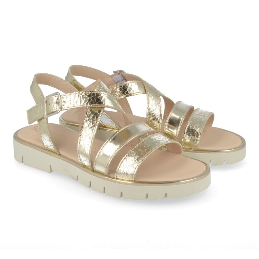 Children'S Shoes For Meisjes beberlis | Beberlis Sandals Gold Girls (22533-A) - Junior Steps