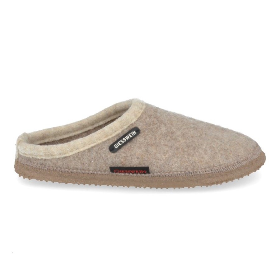 Children'S Shoes For Jongens giesswein | Giesswein Slippers Beige (42084 268 Natur) - Junior Steps