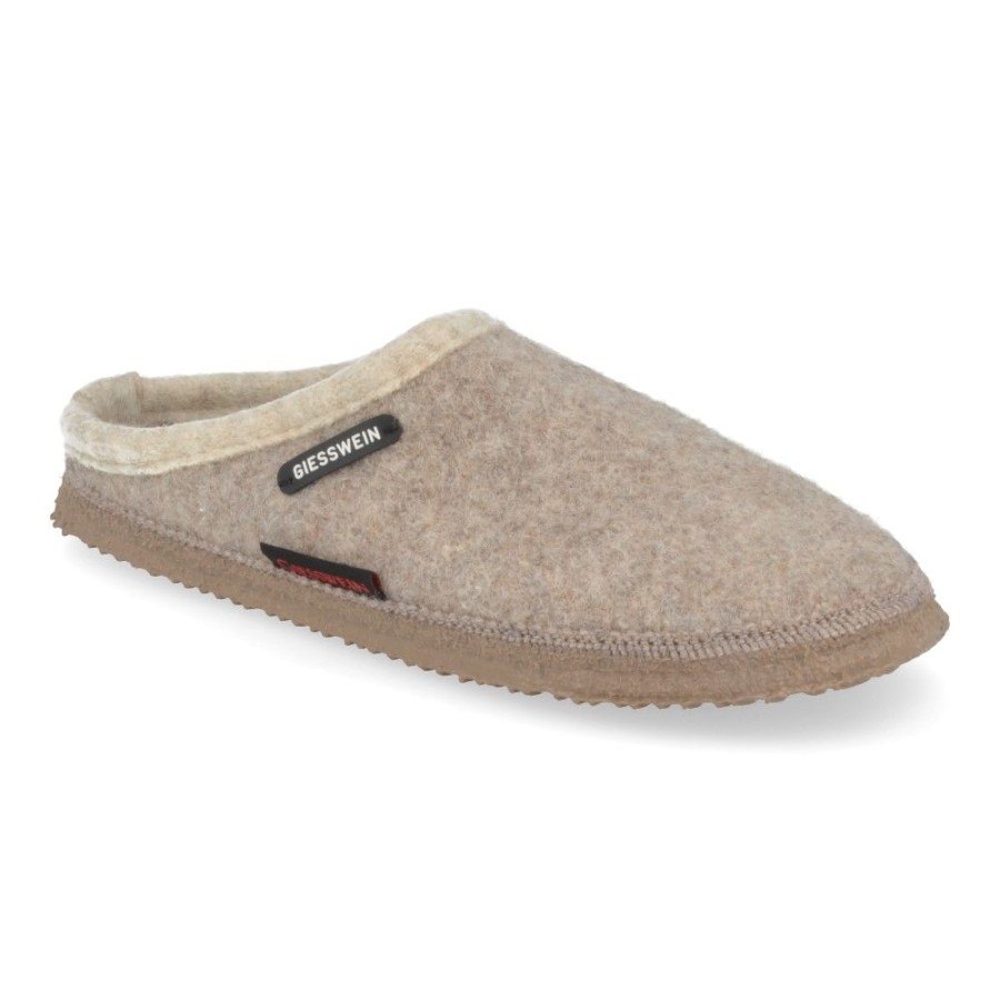 Children'S Shoes For Jongens giesswein | Giesswein Slippers Beige (42084 268 Natur) - Junior Steps