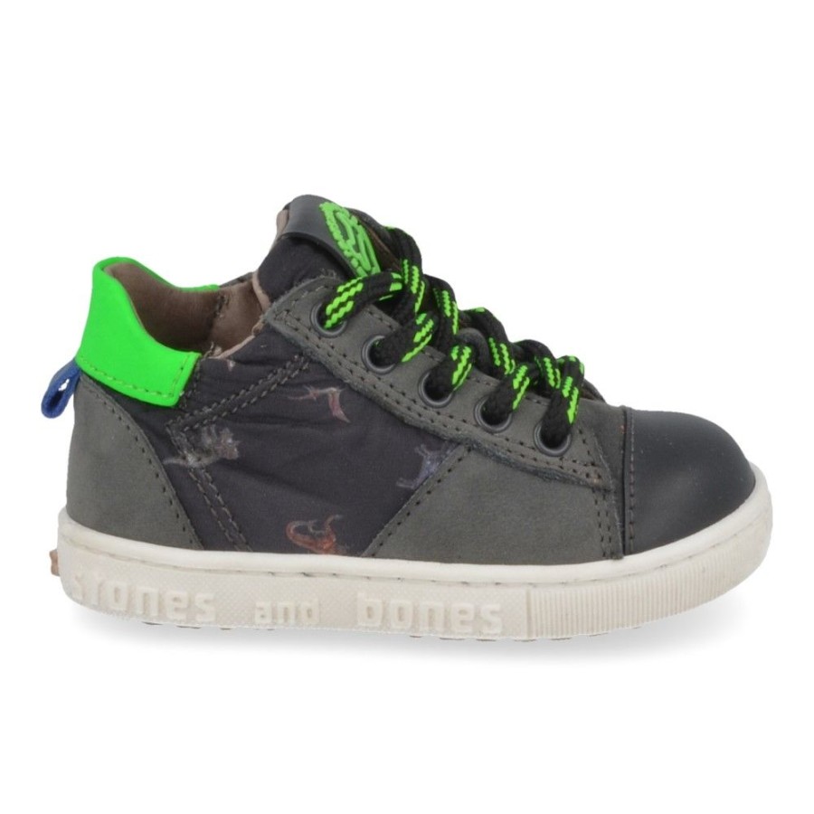 Children'S Shoes For Jongens falke | Stones And Bones Sneakers Grey Boys (Dost) - Junior Steps