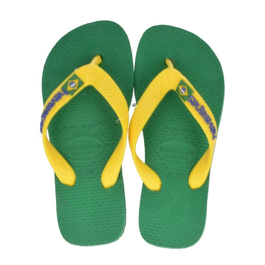 Children'S Shoes For Jongens Havaianas | Havaianas Flip-Flops Green Boys (4110850.2703) - Junior Steps