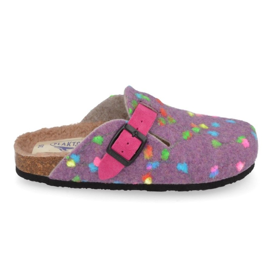 Children'S Shoes For Meisjes Plakton | Plakton Slippers Fuchia Girls (181539 Winona) - Junior Steps