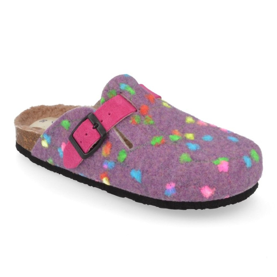 Children'S Shoes For Meisjes Plakton | Plakton Slippers Fuchia Girls (181539 Winona) - Junior Steps