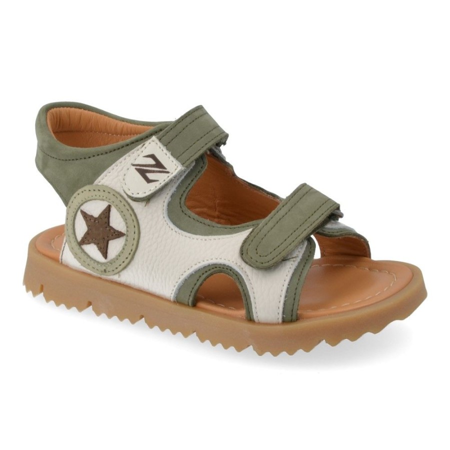 Children'S Shoes For Jongens zecchino d'oro | Zecchino D'Oro Sandals Khaki Boys (A33-3304) - Junior Steps