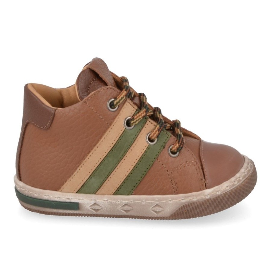 Children'S Shoes For Jongens zecchino d'oro | Zecchino D'Oro Sneakers Cognac Boys (N12-1555) - Junior Steps