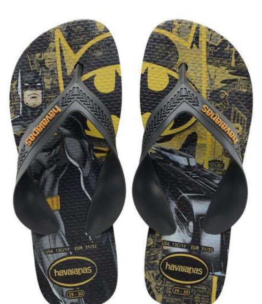 Children'S Shoes For Jongens Havaianas | Havaianas Flip-Flops Black Boys (4130302/7538) - Junior Steps