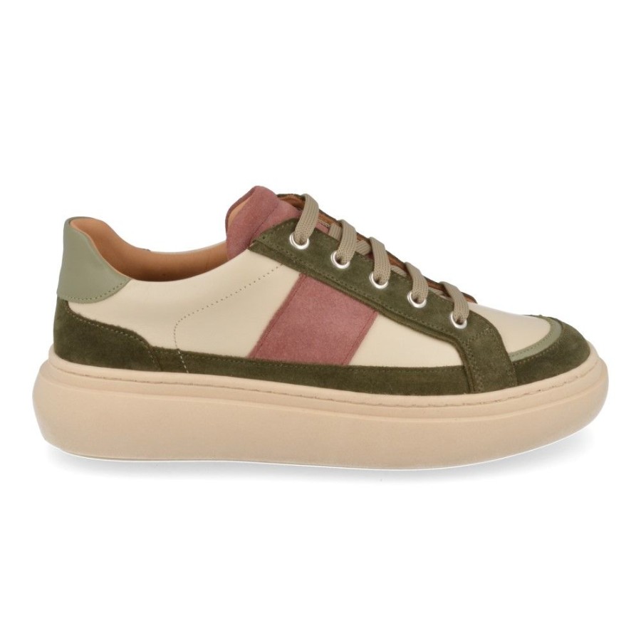 Children'S Shoes For Meisjes zecchino d'oro | Zecchino D'Oro Sneakers Khaki Girls (F10-4036) - Junior Steps