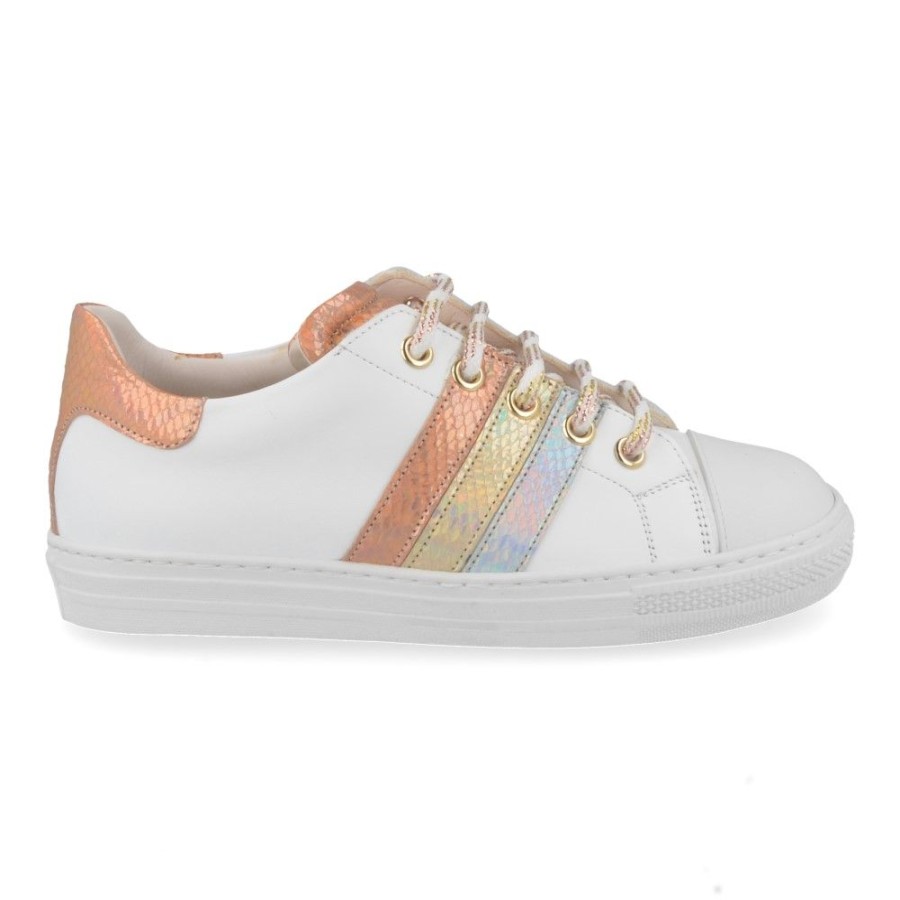 Children'S Shoes For Meisjes collonil | Zecchino D'Oro Sneakers Wit Girls (4416) - Junior Steps