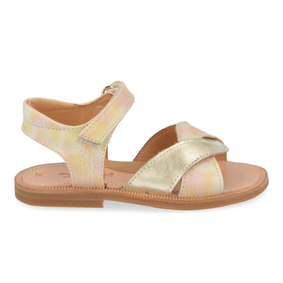 Children'S Shoes For Meisjes zecchino d'oro | Zecchino D'Oro Sandals Gold Girls (A21-1834) - Junior Steps