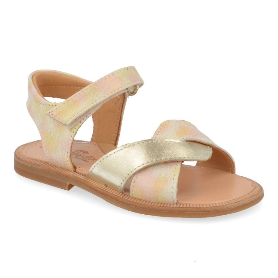 Children'S Shoes For Meisjes zecchino d'oro | Zecchino D'Oro Sandals Gold Girls (A21-1834) - Junior Steps