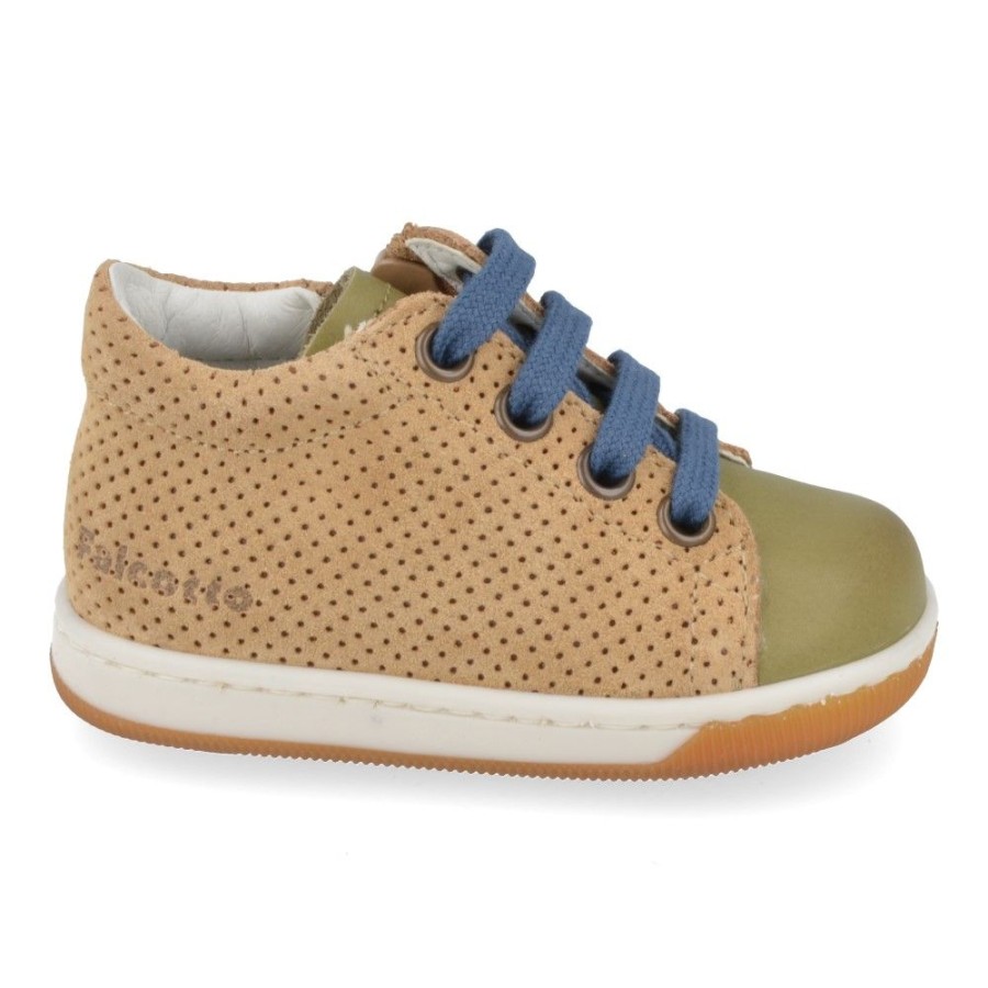 Children'S Shoes For Jongens shoeboy | Falcotto Sneakers Khaki Boys (Jay Zip) - Junior Steps