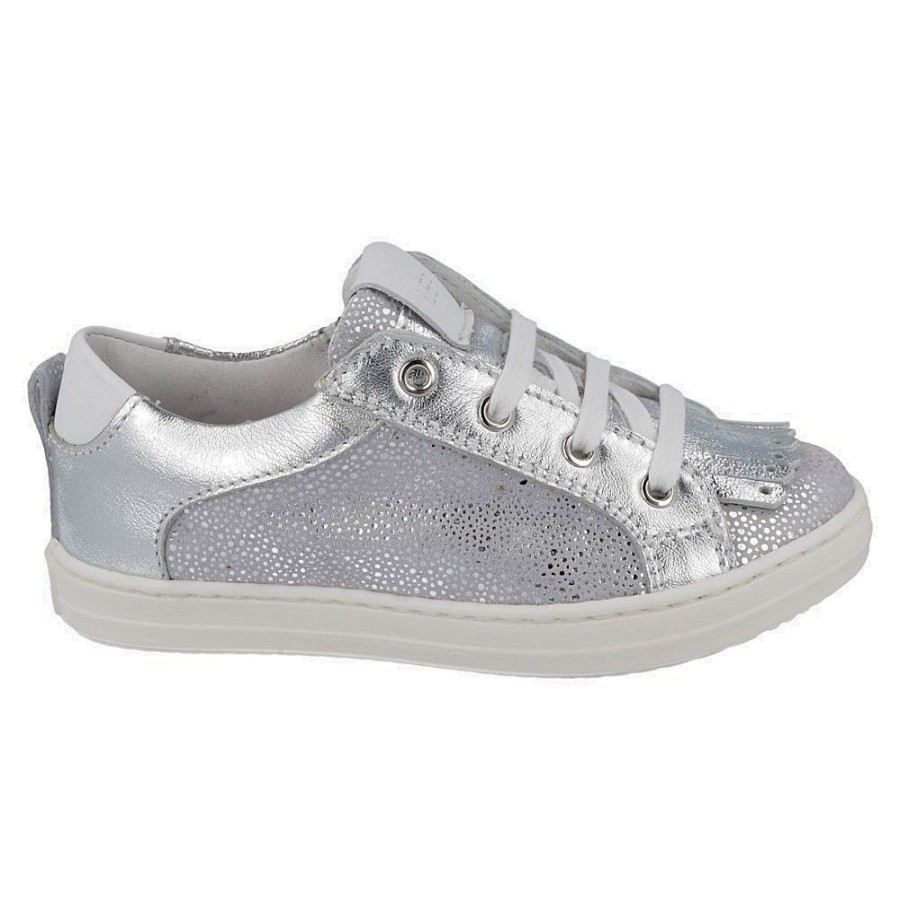 Children'S Shoes For Meisjes lepi | Lepi Sneakers Silver Girls (4375) - Junior Steps