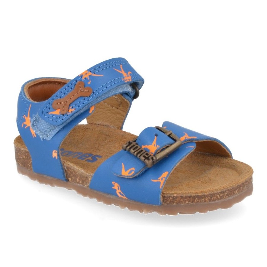 Children'S Shoes For Jongens stones and bones | Stones And Bones Sandals Blue Boys (Losto) - Junior Steps