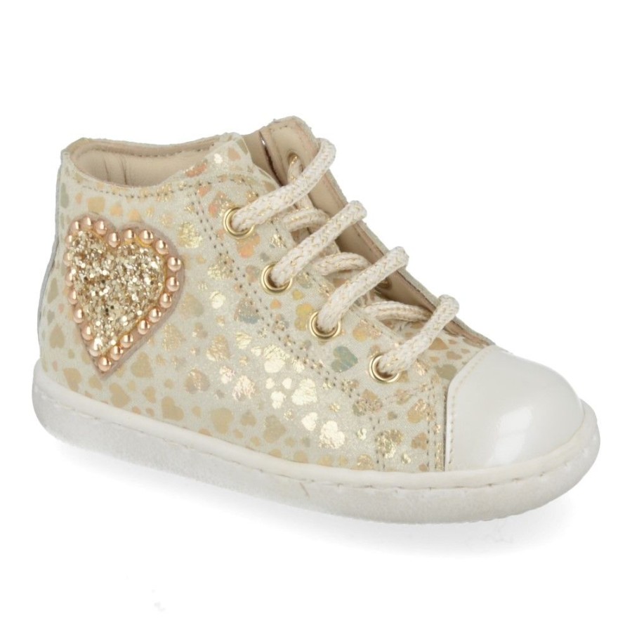 Children'S Shoes For Meisjes zecchino d'oro | Zecchino D'Oro Sneakers Gold Girls (N12-1119-1G) - Junior Steps