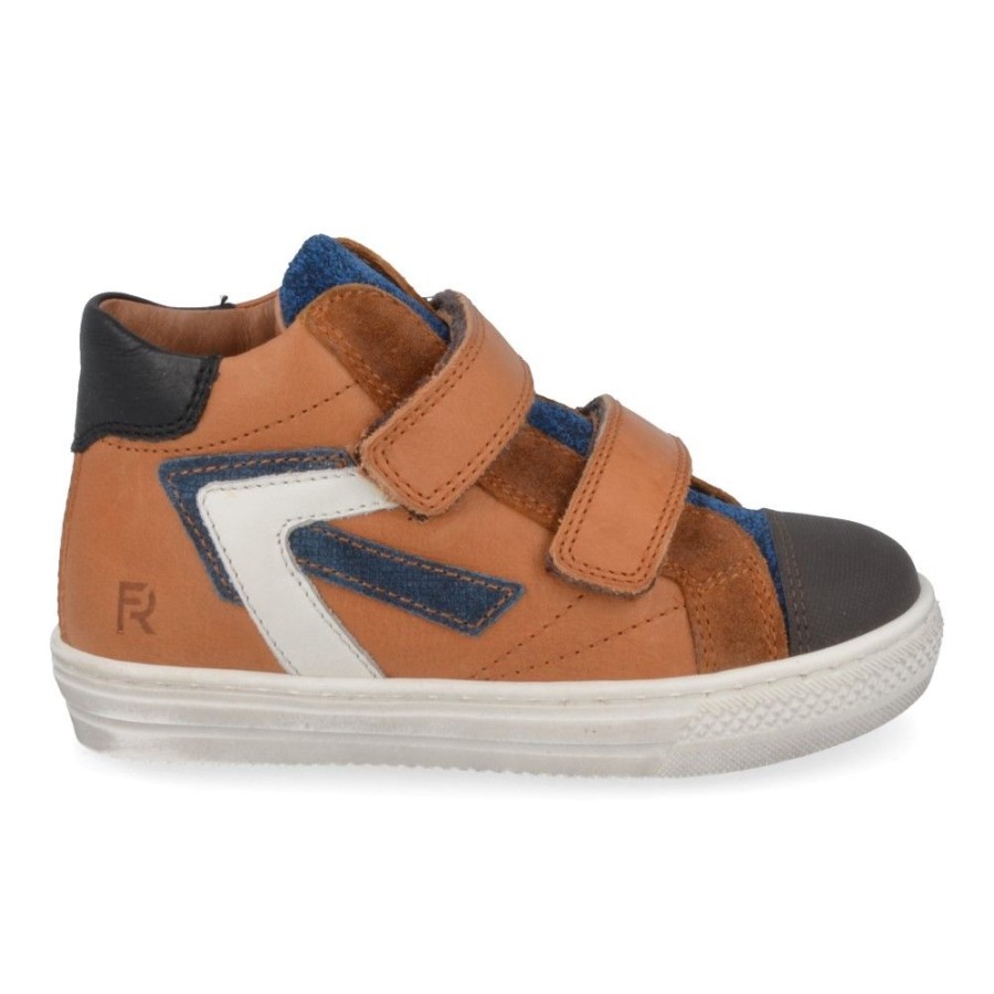 Children'S Shoes For Jongens franco romagnoli | Franco Romagnoli Sneakers Cognac Boys (3637F338) - Junior Steps