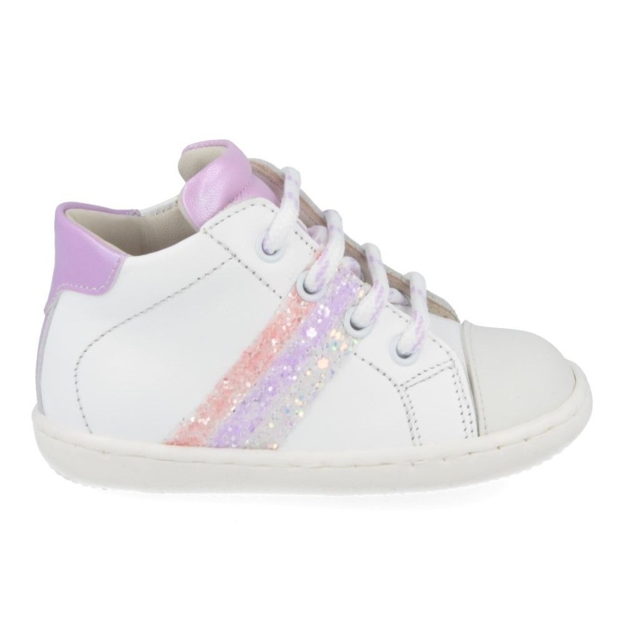 Children'S Shoes For Meisjes zecchino d'oro | Zecchino D'Oro Sneakers Wit Girls (N12-1088-2G) - Junior Steps