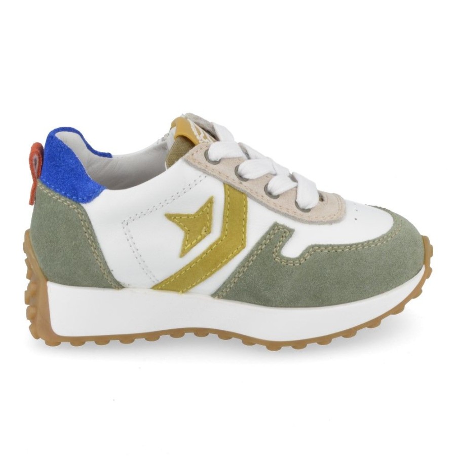 Children'S Shoes For Jongens stones and bones | Stones And Bones Sneakers Wit Boys (Crono) - Junior Steps