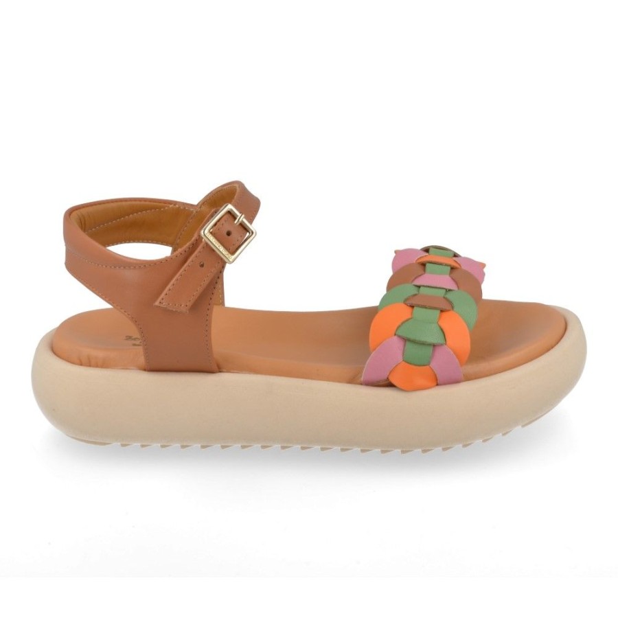 Children'S Shoes For Meisjes zecchino d'oro | Zecchino D'Oro Sandals Cognac Girls (F38-6804) - Junior Steps