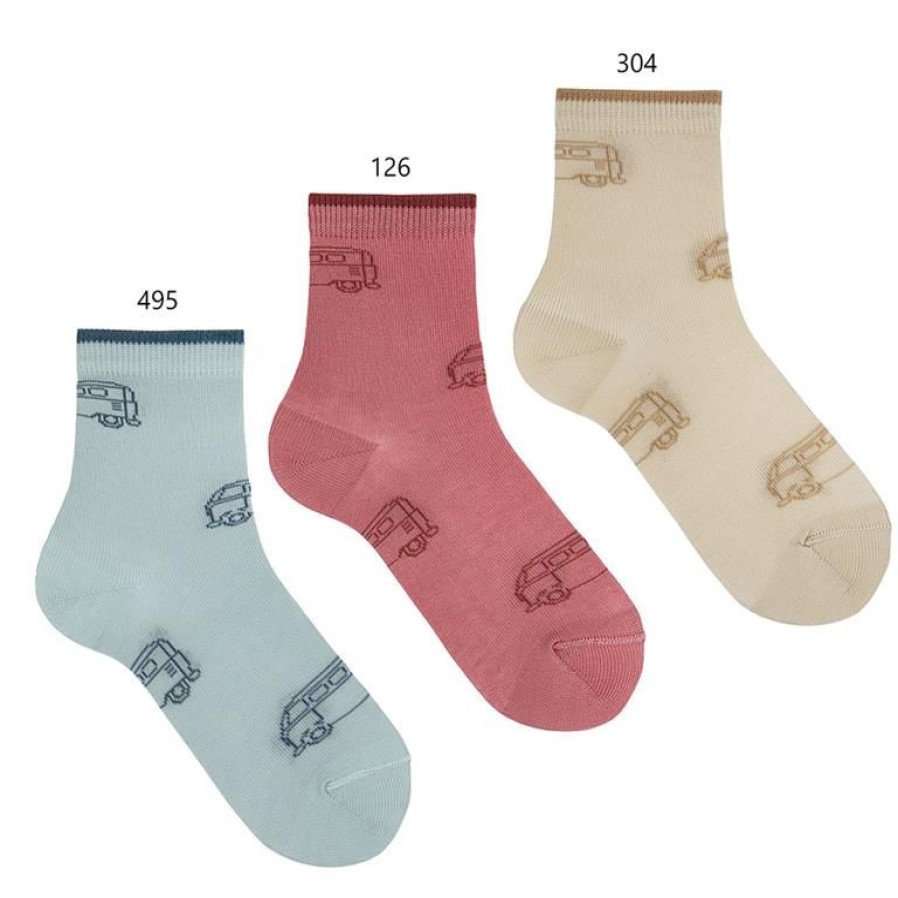 Accessories condor | Condor Socks Mint (20320/4 Col.495) - Junior Steps