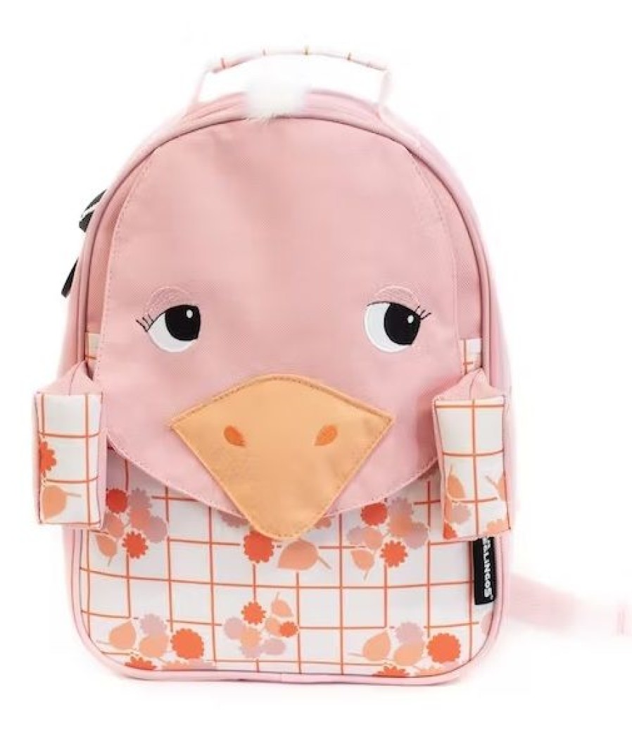 Bags Les déglingos | Les Deglingos Kinderbag Pink (31029) - Junior Steps