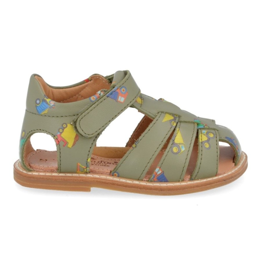 Children'S Shoes For Jongens zecchino d'oro | Zecchino D'Oro Sandals Khaki Boys (A31-3106) - Junior Steps