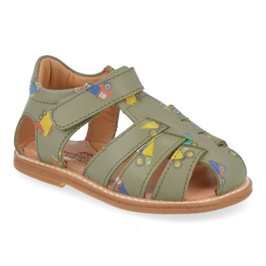 Children'S Shoes For Jongens zecchino d'oro | Zecchino D'Oro Sandals Khaki Boys (A31-3106) - Junior Steps