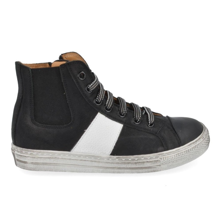 Children'S Shoes For Jongens maximo | Zecchino D'Oro Sneakers Black Boys (4516) - Junior Steps