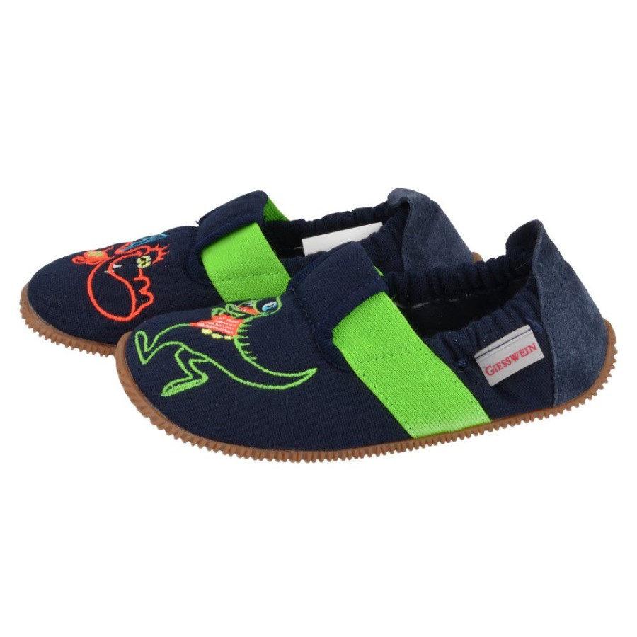 Children'S Shoes For Jongens giesswein | Giesswein Slippers Blue Boys (44718) - Junior Steps