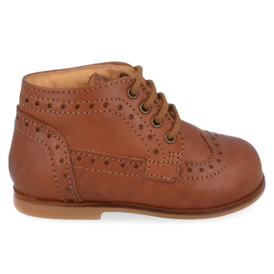 Children'S Shoes For Jongens collonil | Ocra Lace Shoe Cognac Boys (C790) - Junior Steps