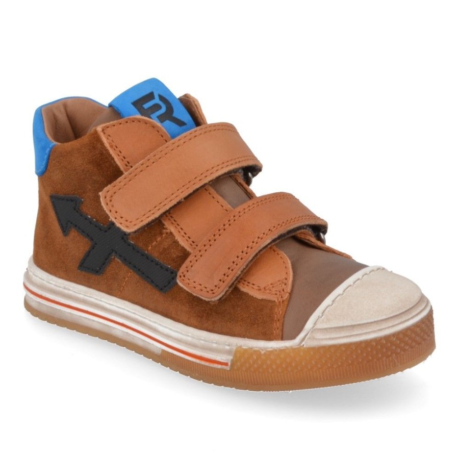 Children'S Shoes For Jongens franco romagnoli | Franco Romagnoli Sneakers Cognac Boys (3542F138) - Junior Steps