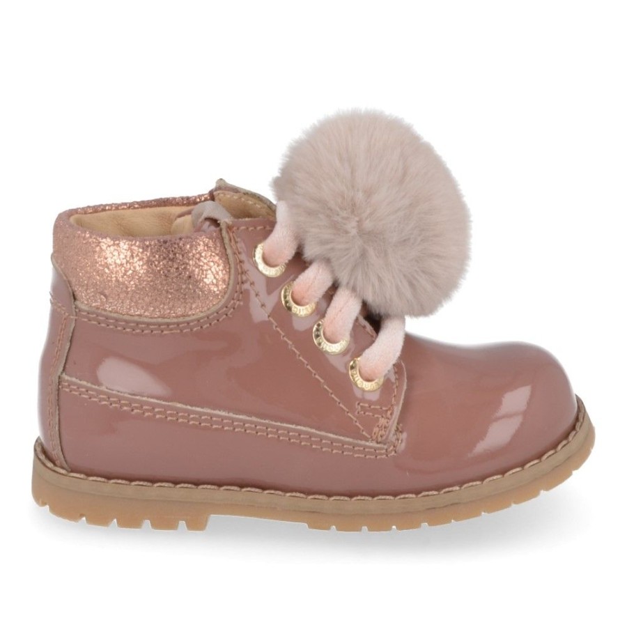 Children'S Shoes For Meisjes lunella | Lunella Lace Shoe Pink Girls (23518) - Junior Steps