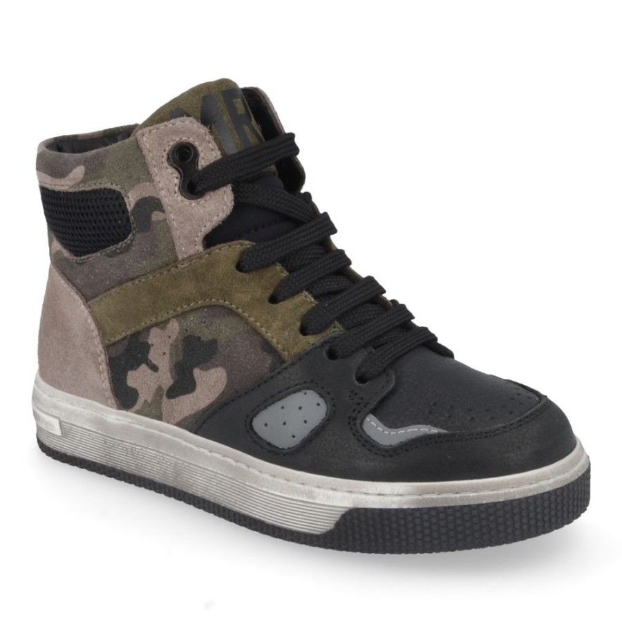 Children'S Shoes For Jongens andrea morelli | Andrea Morelli Sneakers Black Boys (51562) - Junior Steps