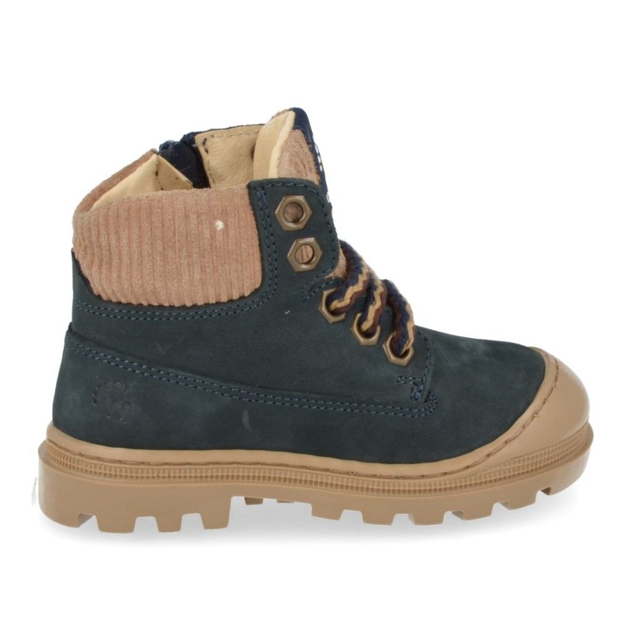 Children'S Shoes For Jongens walWholesale | Walkey Lace-Up Boots Blue Boys (42646) - Junior Steps