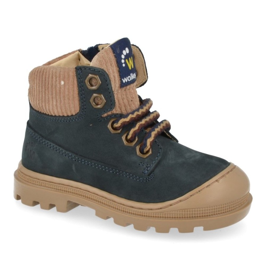 Children'S Shoes For Jongens walWholesale | Walkey Lace-Up Boots Blue Boys (42646) - Junior Steps