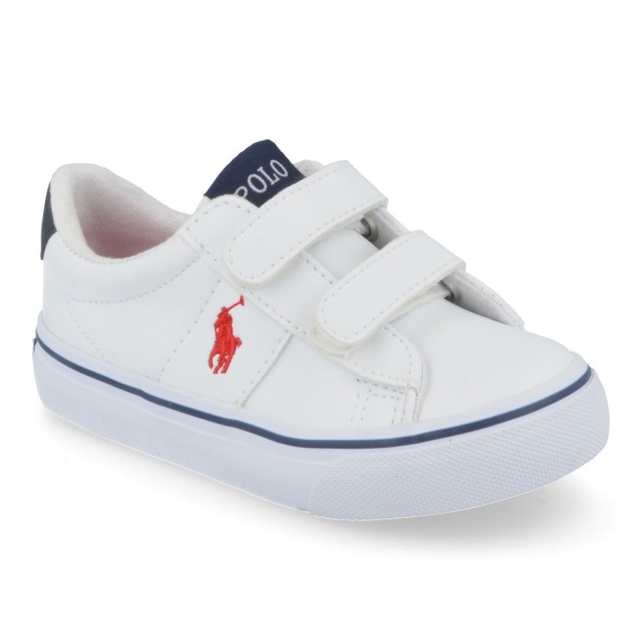 Children'S Shoes For Jongens ralph lauren | Ralph Lauren Sports And Play Shoes Wit Boys (Rf103551) - Junior Steps