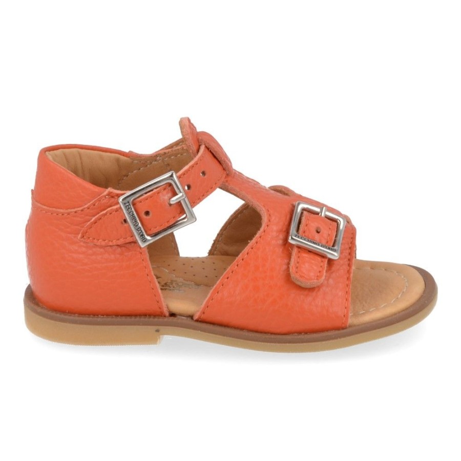 Children'S Shoes For Jongens Zecchino d'oro | Zecchino D'Oro Sandals Rust Brown (N23-2322) - Junior Steps