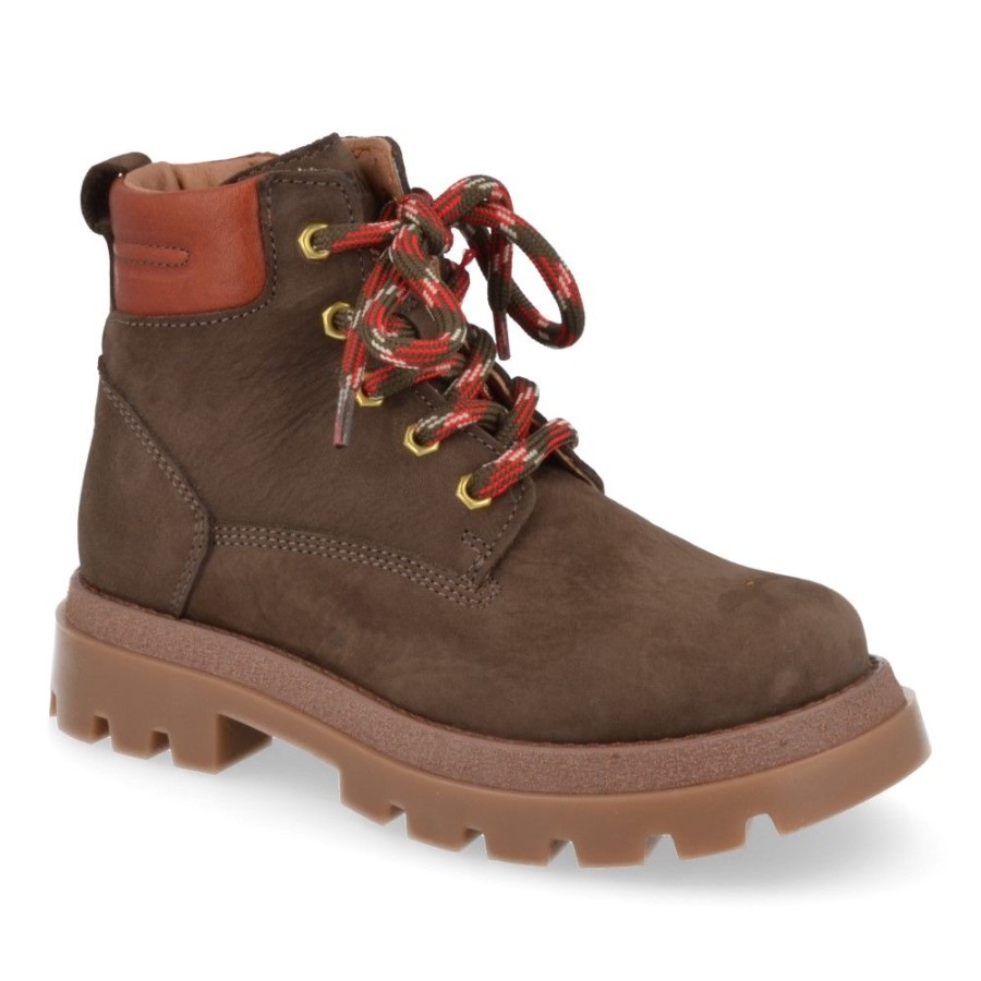 Children'S Shoes For Jongens romagnoli | Romagnoli Lace-Up Boots Brown Boys (3799R104) - Junior Steps