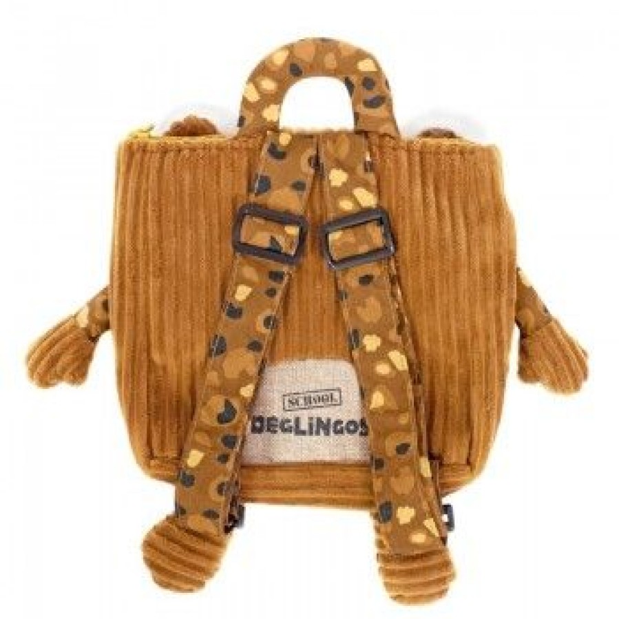 Bags Les déglingos | Les Deglingos Kinderbag Camel (35030) - Junior Steps