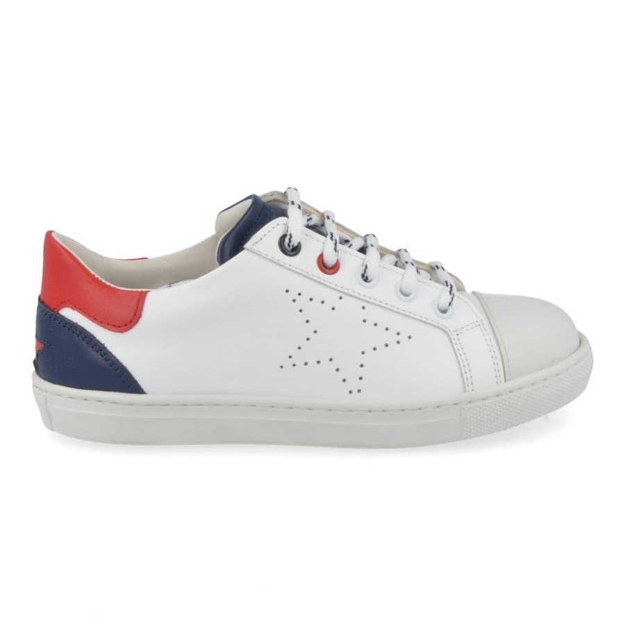 Children'S Shoes For Jongens collonil | Zecchino D'Oro Sneakers Wit Boys (4660) - Junior Steps