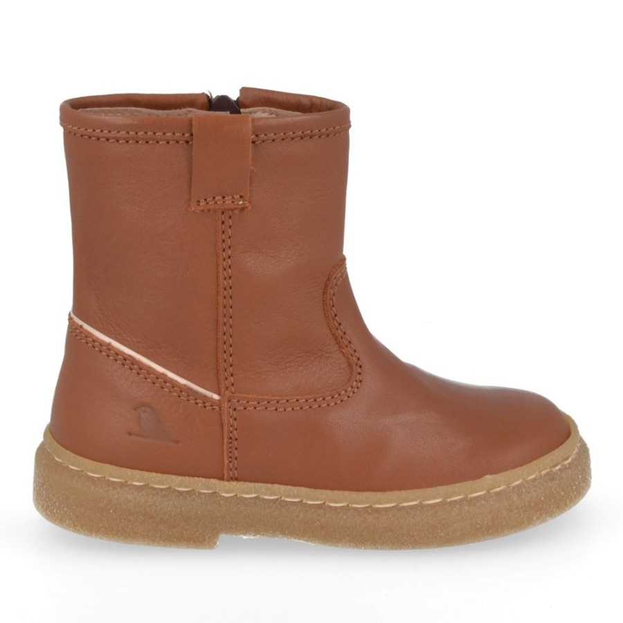 Children'S Shoes For Meisjes shoeboy | Bana&Co Short Boots Cognac Girls (23232040) - Junior Steps