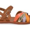 Children'S Shoes For Meisjes pom d'api | Pom D'Api Sandals Cognac Girls (Plagette Oto) - Junior Steps