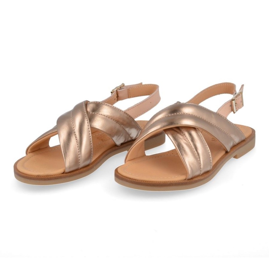 Children'S Shoes For Meisjes ocra | Ocra Sandals Gold Girls (D441) - Junior Steps