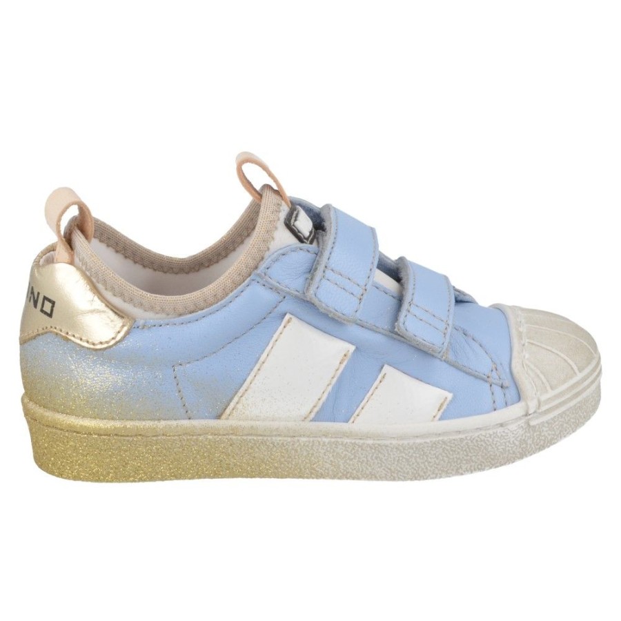 Children'S Shoes For Meisjes Momino | Momino Sneakers Blue Girls (3138) - Junior Steps