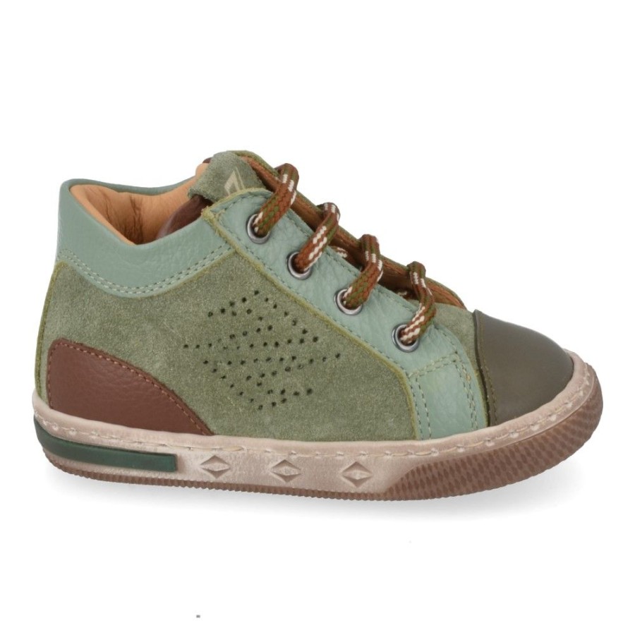 Children'S Shoes For Jongens zecchino d'oro | Zecchino D'Oro Sneakers Khaki Boys (N12-1543) - Junior Steps