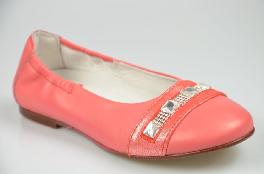 Children'S Shoes For Meisjes Terre bleue | Terre Bleue Ballerina Coral Girls (Tb109/C) - Junior Steps