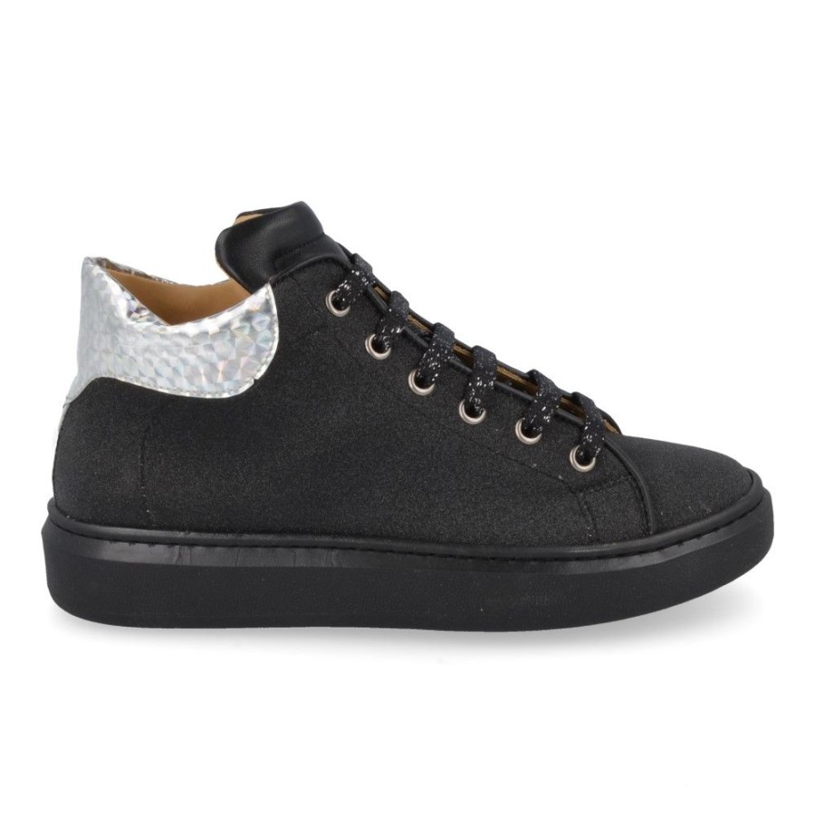 Children'S Shoes For Meisjes collonil | Zecchino D'Oro Sneakers Black Girls (4702) - Junior Steps