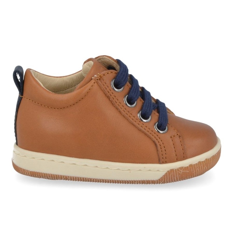 Children'S Shoes For Jongens shoeboy | Falcotto Sneakers Cognac Boys (Haley) - Junior Steps